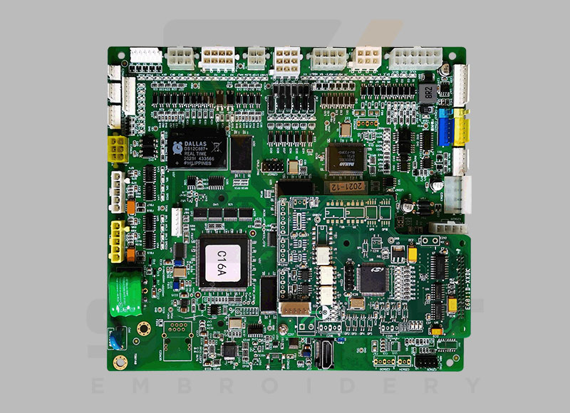 Dahao Ana Kartı E8606 C16 Bilgisayar Ana Tahtası Anakart E8606-C16A Bilgisayar Nakış Makinesi Aksesuarları