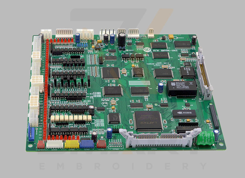 USB Port Bilgisayar Nakış Makinesi Aksesuarları ile Yeni Jenerik CPU Ana Kartı P/N E879-C