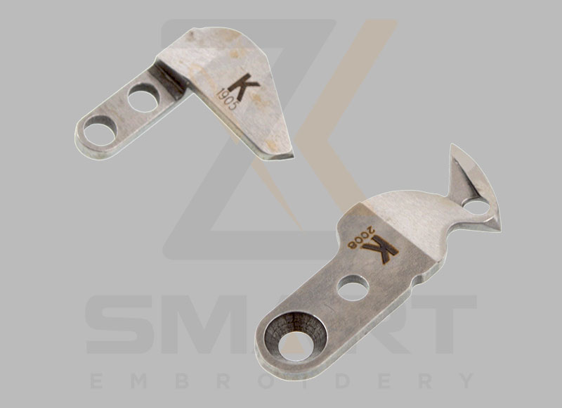 Tajima Nakış Makinesi Bıçağı Sabit ve Hareketli Bıçak C030102F-M