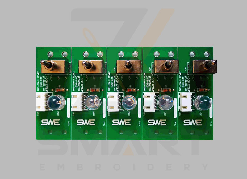 BD-000004 EMB-SWF-H SWF Kafa Kapalı Anahtar Kartı Kartı REV01 (EMB-9,15) Sunstar Nakış Makinesi Yedek Parçaları
