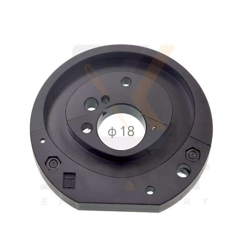 Tajima Cam: Baskı Ayağı 9A0802500000 Bölünmüş Tip Delik Çapı 18mm A02TJF118S