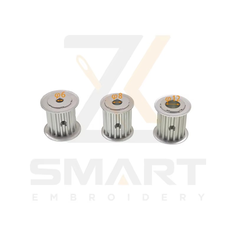 Tajima SWF Çin Embroidery Machine Parts Pulley S5M 16 Diş D05-S5M-D6-T16-W25-AF D05-S5M-D8-T16-W25-AF D05-S5M-D12-T16-W25