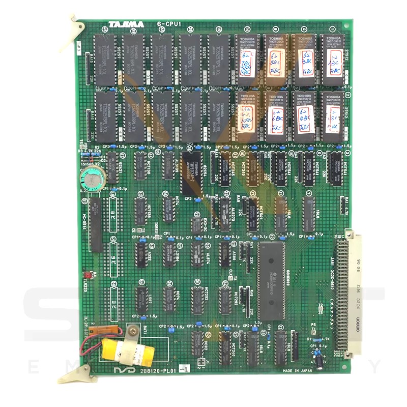 Kullanılan Tajima Board 6-CPU1 Embroidery Machine Parçaları ETJ-6-CPU1