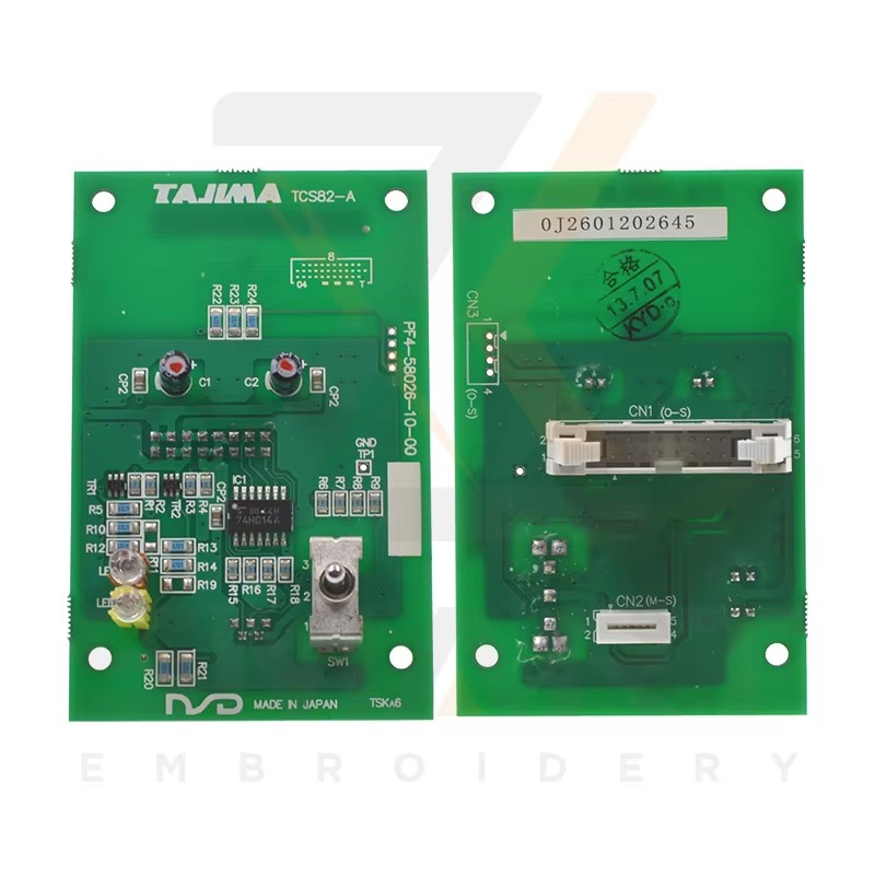 TAJIMA TCS82-A 0J2601301015 0J2601301012 0J2601300000 0J2601301013 FG7213000000 Makineler için Kart