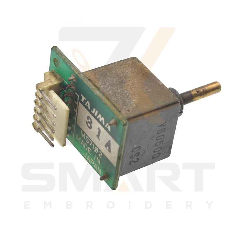Kullanılmış Tajima Rotary Switch MS7102010000 BCM18V60500 TME, TMEF, TMEG, TMFD için