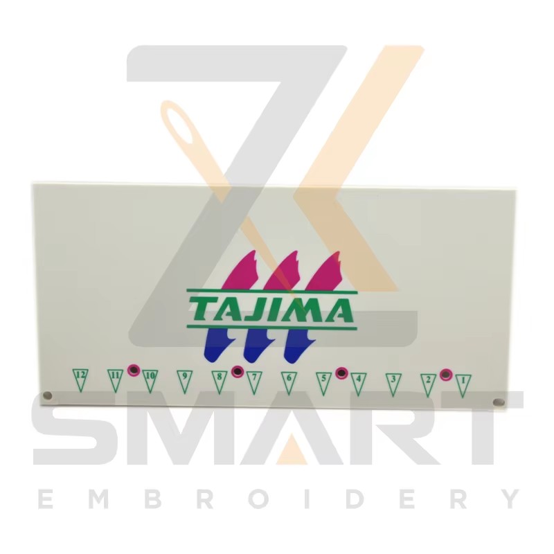 12 Renkli Tajima Embroidery Machine Parçaları için Face Plate FN0622021200 T0302-TJ12