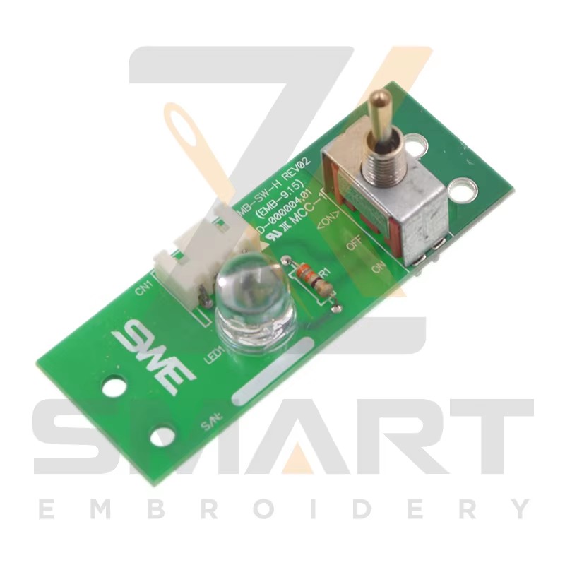 SWF Anahtar Kart BD-000004 EMB-9.15 EMB-6.12 Embroidery Machine Parçaları ESWF-SW-H01 ESWF-SW-H02