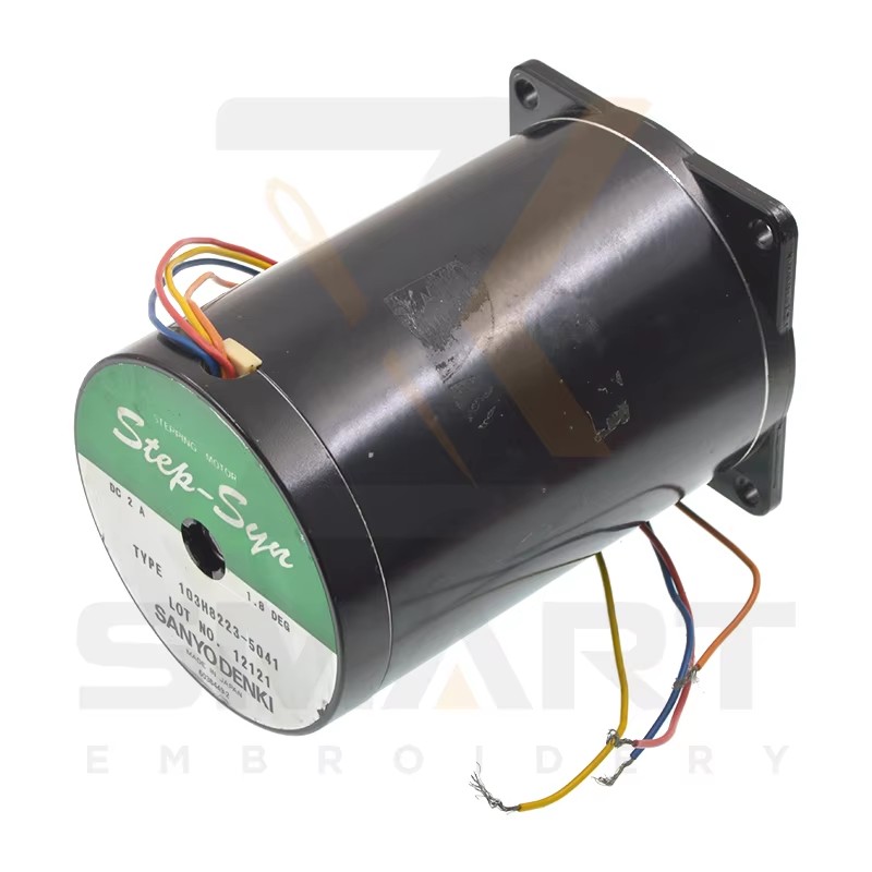 SWF Embroidery Makine Parçaları Kullanılmış SANYO Motor 103H8223-5041