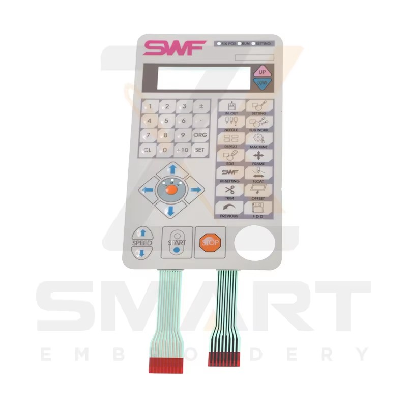 Membran Değiştiricisi Keypad GP-011823 10001ACPT1 SWF Embroidery Machine Parçaları