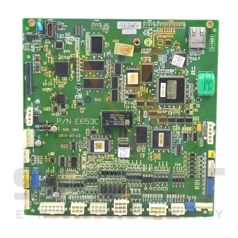 Kullanılmış DAHAO E653 Mainboard Çin Embroidery Machine Parçaları EDH0101-E653-U