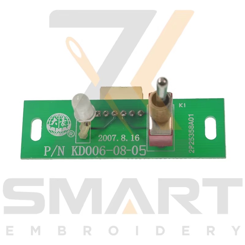 DAHAO KD006 Şanzıman Kartı Çin Embroidery Makine Parçaları EDH06-KD006-C