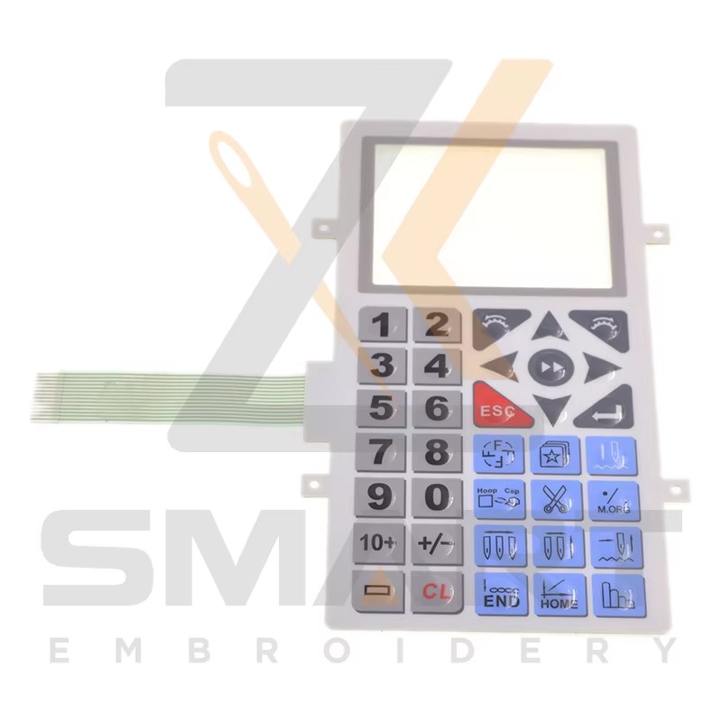 Orijinal Ricoma Keypad 03150210 Çin Embroidery Machine Parçaları E17-KP02