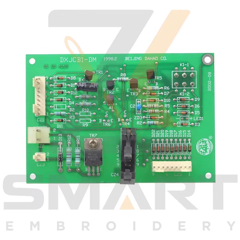 DAHAO Thread Broken Detecting Board DXJCB1-DM Çin Embroidery Machine Parçaları EDH0502-DXJCB1-DM