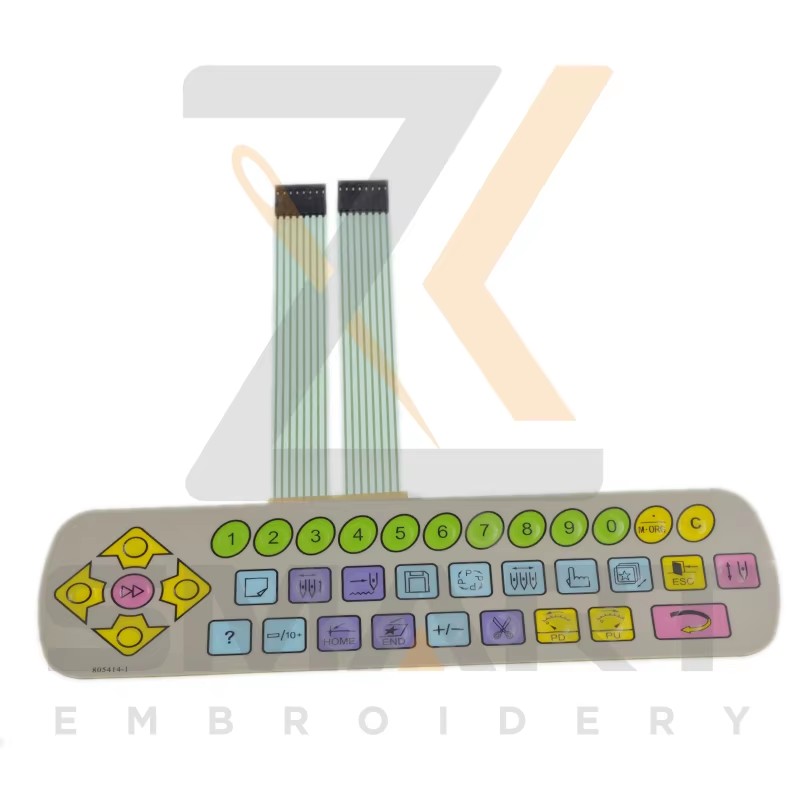 DAHAO Keypad 805414-1 Çin Embroidery Makine Parçaları EDH050404