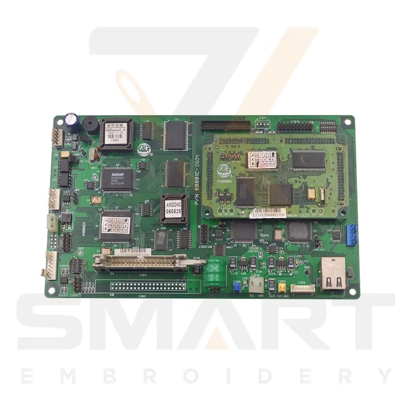 A68 A88 Çin Embroidery Machine EDH0101-E8801-U için kullanılan DAHAO E8801 ana kart CPU kartı