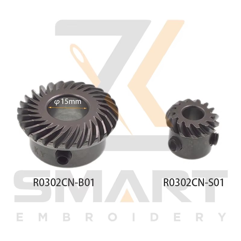 İyi Kalite Rotary Hook Bevel Gear 15mm Delik Çin Embroidery Makine Parçaları