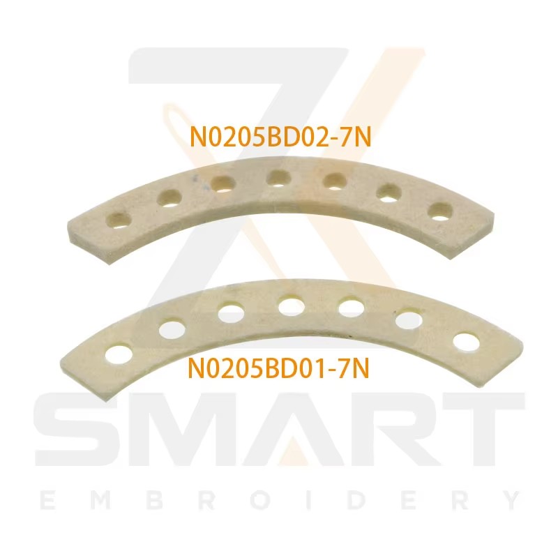 Barudan Embroidery Machine Parçaları Turret Plate Yağ Felt 7 Adet N0205BD01-7N N0205BD02-7N