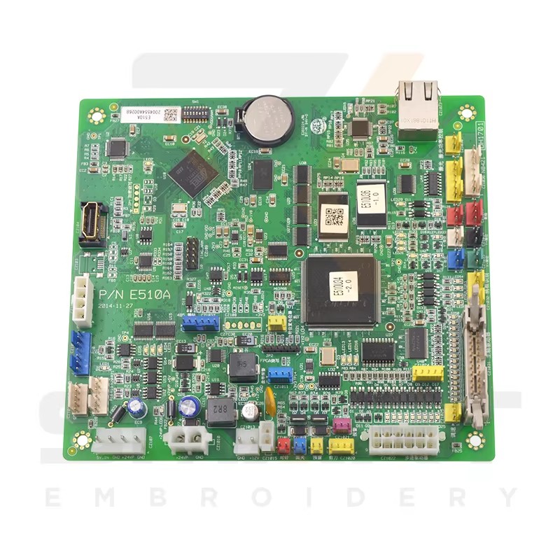 285 Bilgisayar Çin Embroidery Machine EDH0101-E510 için DAHAO E510 CPU Main Board Anahtar Panel