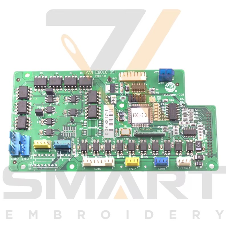 Çin Embroidery Machine EDH06-E601-U için kullanılan DAHAO E601 Paneli